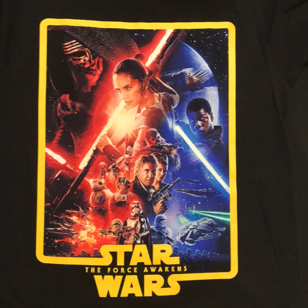 Black STAR WARS short sleeve T-shirt - Size XL $15